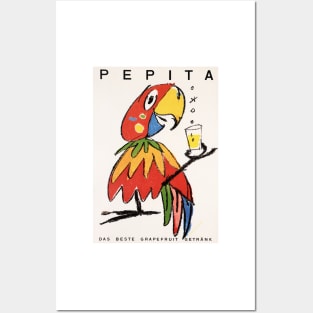 PEPITA "The Best Grapefruit Drink" by Herbert Leupin Swiss Poster Artist Posters and Art